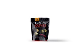 Gaea 150g kivettömät vihreät oliivit chili & mustapippuri
