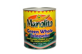 Manolito 2,7kg/1,4kg Kokonainen vihreä Jalapeno