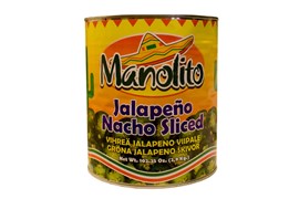 Manolito 2,9kg/1,5kg Vihreä Jalapeno Nacho viipaleet