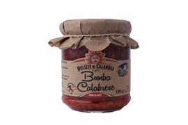 Delizie di Calabria Bomba Calabrese mausteinen kasvissose auringonkukkaöljyssä 180g