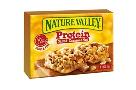 Nature Valley Protein pähkinä&suolakinuski välipalapatukka 4x40g