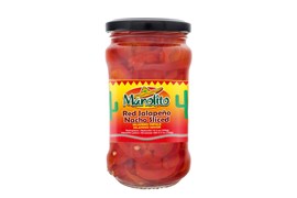 Manolito Punaiset Jalapenoviipaleet 290g/150g