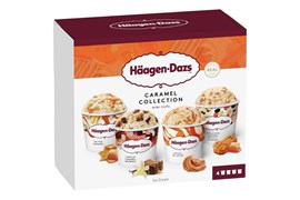 Häagen-Dazs Caramel Collection jäätelö monipakkaus 4x95ml
