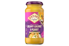 Patak's Creamy Coconut & Peanut Currykastike 450g