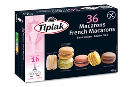 Tipiak French macarons 36 kpl/420g gluteeniton