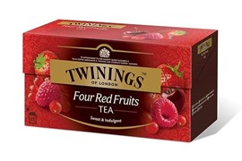 Twinings 25x2g Four Red Fruits tee
