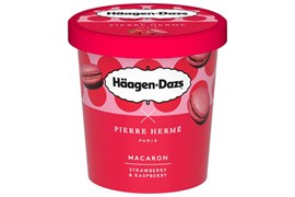 Häagen-Dazs Macaron Strawberry&Raspberry 420ml