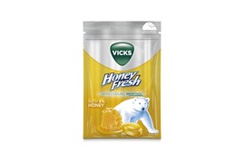 Vicks Honey fresh kurkkupastilli 72g