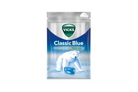 Vicks Classic Blue kurkkupastilli 72g