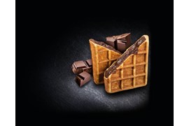Magic Waffles Suklaalla täytetty vohveli, yksittäinpakattu 48x80g