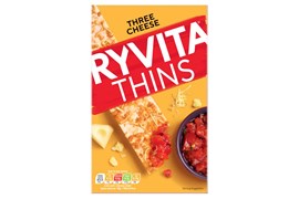 Ryvita Kolme juustoa ohut keksi 125g