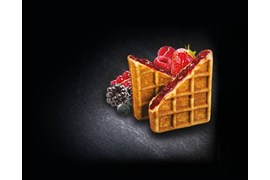 Magic Waffles Marjoilla täytetty vohveli, yksittäinpakattu 80g