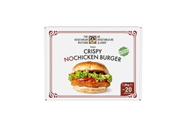 The Vegetarian Butcher Crispy NoChicken Burgerpihvi 20x90g vegaaninen pakaste