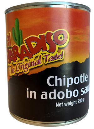 El Paradiso Chipotle adobokastikkeessa 780g