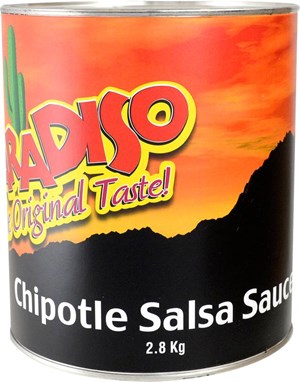 El Paradiso 2,8kg Chipotle salsakastike