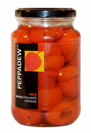 Peppadew 400/165g kokonainen piquanté pippuri miedossa Peppadew liemessä