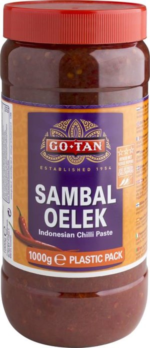 Go-Tan 1kg Sambal oelek chilitahna