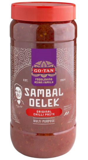 Go-Tan 1kg Sambal oelek chilitahna