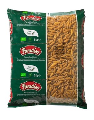 Paradiso 5kg Mini Penne Luomu täysjyväpasta