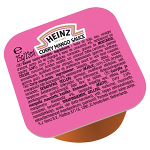 Heinz 100x25g Curry-Mango dippi