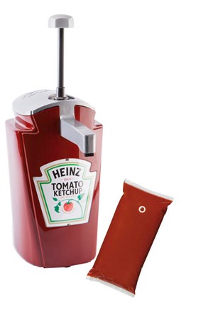 Heinz 3x5L/17,4kg Ketchup SOM täyttöpussi