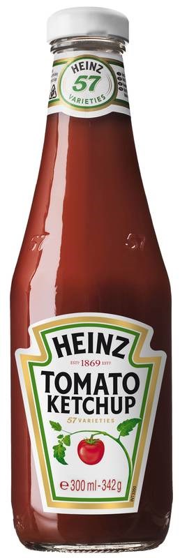 Heinz ketsuppi 342g/300ml lasipullo