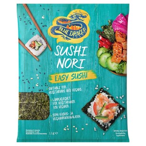 Blue Dragon 5 kpl Sushi Nori paahdettu merilevä 11g