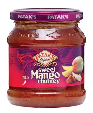 Patak's 340g Mango Chutney mangohilloke