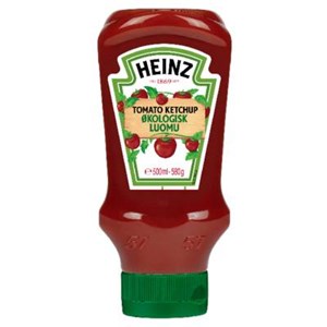 Heinz 580g Luomu Tomato Ketchup ketsuppi