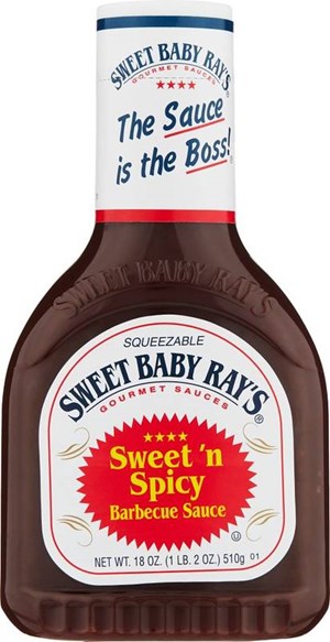 Sweet Baby Ray's 510g Sweet 'n Spicy BBQ-kastike