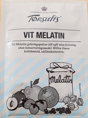 Törsleffs Melatin 32g valkoinen hilloamisaine