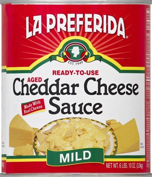 La Preferida 3kg Cheddar juustokastike