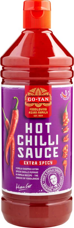 Go-Tan 1L Chilli Sauce Hot chilikastike