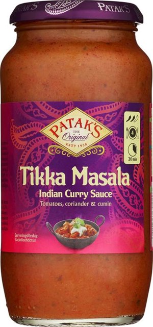 Patak's 500g Tikka Masala Currykastike