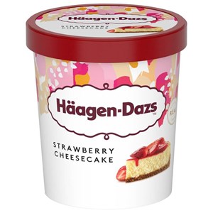 Häagen-Dazs Strawberry cheesecake ice cream 460ml/400g