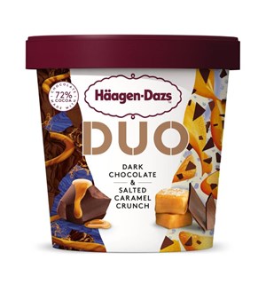 Häagen-Dazs Dark Chocolate & Salted Caramel Crunch 420ml