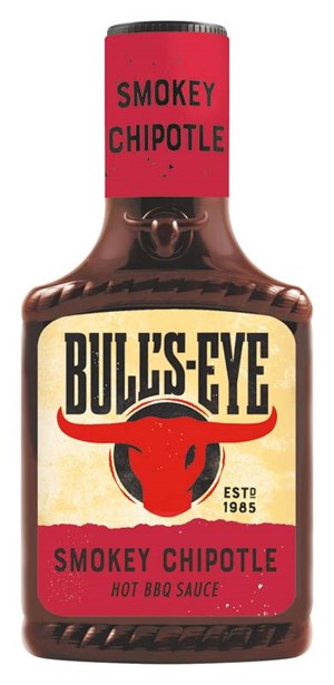 Bulls-Eye Smokey Chipotle BBQ-kastike 345g