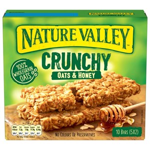 Nature Valley Crunchy Kaura ja hunaja myslipatukka 5x42g
