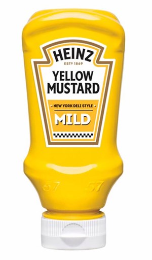 Heinz 220ml Yellow Mustard Mild sinappi