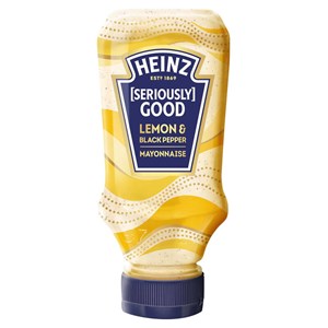 Heinz sitruuna-mustapippurimajoneesi 220ml