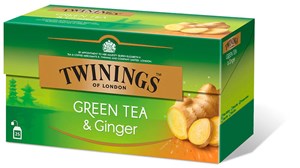 Twinings 25x1,6g Green Ginger tee