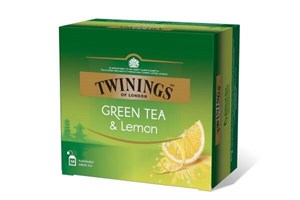 Twinings 50x1,6g Green Lemon tee