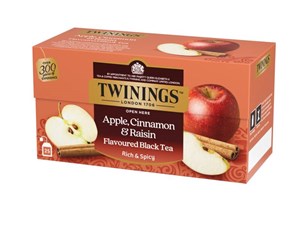 Twinings 25x2g Apple-Cinnamon-Raisin tee