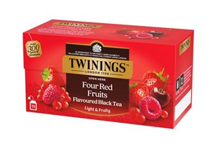 Twinings 25x2g Four Red Fruits tee