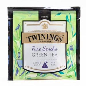 Twinings Large Leaf Pure Sencha vihreä maustamaton tee 100x2g