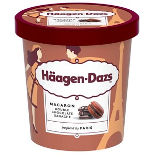 Häagen-Dazs Macaron Double Chocolate Ganache 420ml