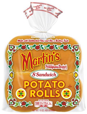 Martin's Potato rolls 3,5