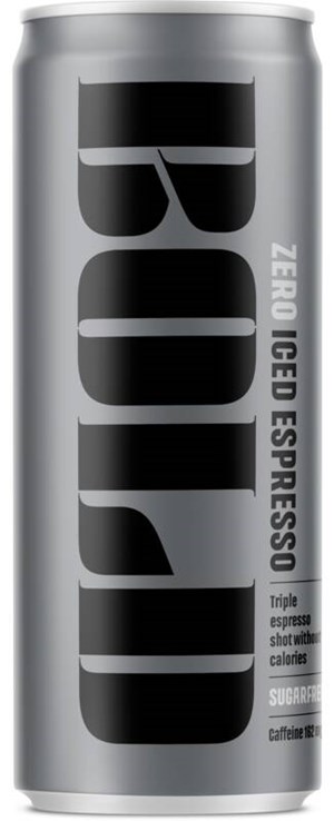 Bold Zero Iced Espresso kahvijuoma maidolla ja makeutusaineilla 250ml