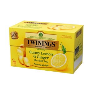 Twinings Sunny Lemon & Ginger yrttitee 20x1,5g