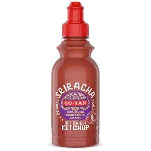 Go-Tan Tulinen sriracha chili ketsuppi kastike 215ml